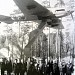 Памятник защитникам ленинградского неба в городе Лебяжье