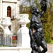 Цветник Шредера со статуями римских богов (XVIII в.) в городе Москва