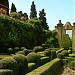 Garden I of Villa Caponi in Florence city