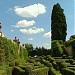 Garden I of Villa Caponi in Florence city