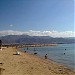 Beach in Eilat city