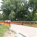 Пешеходный мост через реку Вохонку в городе Павловский Посад
