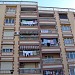 Brown building in Tirana city