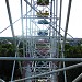 Ferris wheel (earlier Peter the Great bastion) in Pskov city