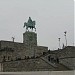 Equestrian statue in Cologne city
