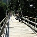 Вантовый мост через р.  Аманауз в городе Домбай