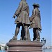 Памятник основателям города В. Н. Татищеву и В. И. де Геннину в городе Екатеринбург