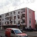 Old building painted by artists in Tirana city