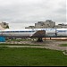 Здесь стоял самолёт Ил-18В в городе Брест