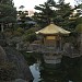 Temple pond in Tokyo city