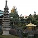 Temple pond in Tokyo city