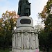 Monument to St. Apostlelike Princess Olga of Pskov (sculptor Klykov) in Pskov city