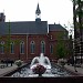 Academic Walk Fountain in Pittsburgh, Pennsylvania city