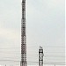 Демонтированная вышка радиосвязи и сотовой связи в городе Москва