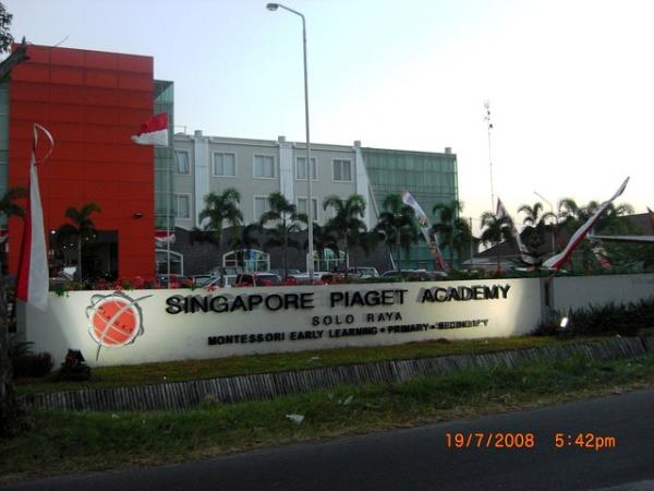 Singapore Piaget Academy Solo Raya Sukoharjo Regency