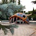 Sculpture-fountain Whale in Alushta city