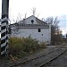 Руины здания бывшего клуба железнодорожников в городе Псков