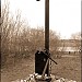 Место снесённого памятника адмиралу Прайсу в городе Вилючинск