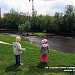 Искусственный порог на Клязьме в городе Щёлково