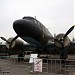 Военно-транспортный самолёт Ли-2 в городе Москва