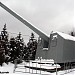 Площадка с корабельными башенными орудиями в городе Москва