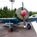 Soviet fighter aircraft Polikarpov I-16 Type 10 in Moscow city