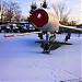 Фронтовой истребитель МиГ-21Ф-13 в городе Москва