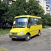 Конечная стоянка автобусов в городе Харьков