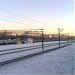 Biryulyovo-Tovarnaya railway station in Moscow city