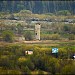 Перекопанный мотокроссовый трек в городе Москва