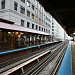 Quincy CTA Station in Chicago, Illinois city