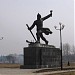 Памятник участникам ледового перехода в городе Комсомольск-на-Амуре