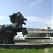 Фонтан-композиция из скачущих коней в городе Москва