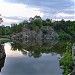 Плотина в городе Багачево
