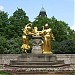 Mozartbrunnen in Stadt Dresden