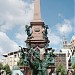 Mendebrunnen in Stadt Leipzig