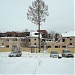 Исчезнувшие руины сгоревшего дома в городе Коломна