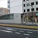 Entrance to Underground Bicycle Parking Area in Yokohama city