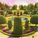 Wattles Mansion-Formal Garden, circa1907 in Los Angeles, California city