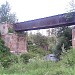 Опорные фундаменты бывшего железнодорожного моста через р. Пехорку в городе Территория бывшего г. Железнодорожный