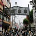 Shopping lane gate in Kamakura city