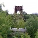 Демонтированная ферма железнодорожного моста в городе Москва