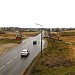 Dzelzceļa/autoceļa viadukts in Daugavpils city