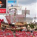 Pirate Ship in Tampa, Florida city