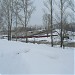 Снежная свалка  в городе Казань