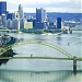 West End Bridge in Pittsburgh, Pennsylvania city