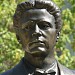 Bust-monument to Vasil Levski in Sliven city