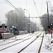 Бывший железнодорожный переезд в городе Москва