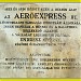 Aeroexpress Részvénytársaság hidroplán állomásának emléktáblája (hu) in Budapest city