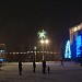 Центральная площадь В.И. Ленина в городе Нефтекамск